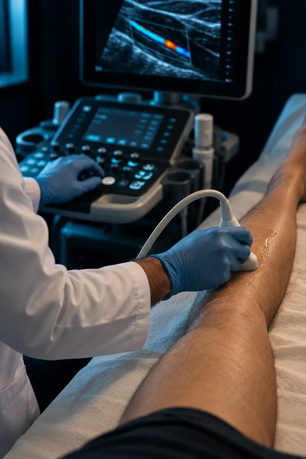 Exame de ultrassom: Vascular